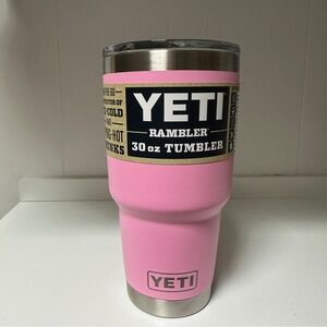 YETI Rambler 30 oz Tumbler with Magslider Lid in Power Pink